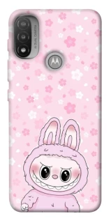 Чохол на Motorola Moto E20 Pink Labubu фото 1 з 1