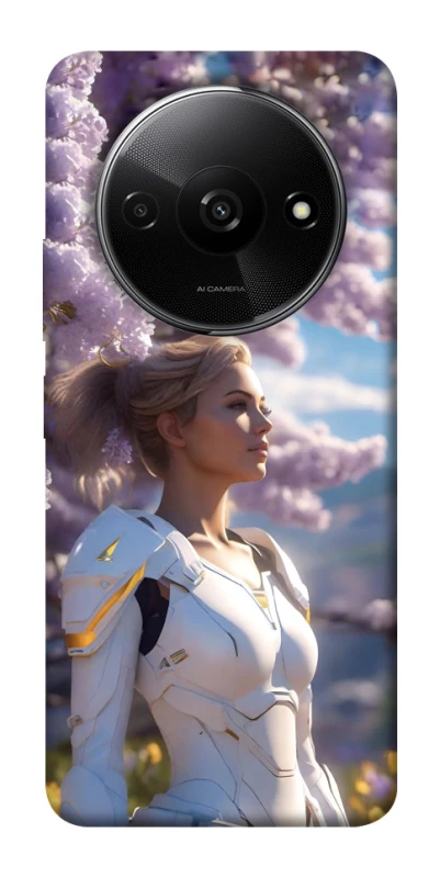 Чохол на Xiaomi Redmi A3 Cyber space girl ver.1 фото 1 з 1