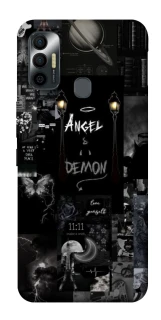 Чохол на TECNO Spark 7 Angel & Demon фото 1 з 1