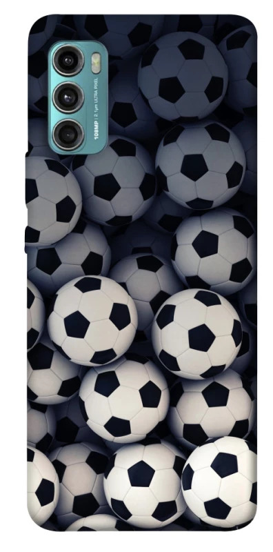 Чохол на Motorola Moto G60 Футбольні м'ячи фото 1 з 1