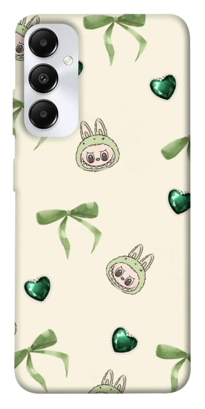 Чохол на Samsung Galaxy A05s Labubu Green Heart фото 1 з 1