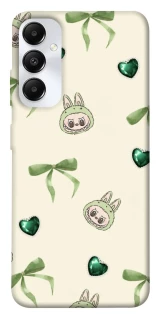 Чохол на Samsung Galaxy A05s Labubu Green Heart фото 1 з 1