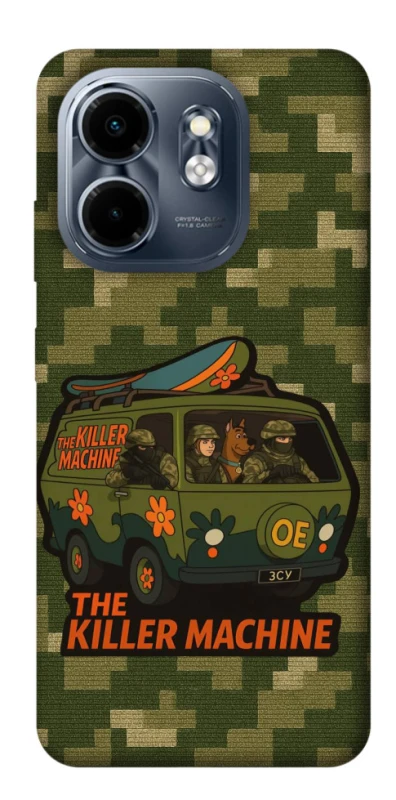 Чохол на Infinix Smart 9 4G / Hot 50i Funny machine фото 1 з 1