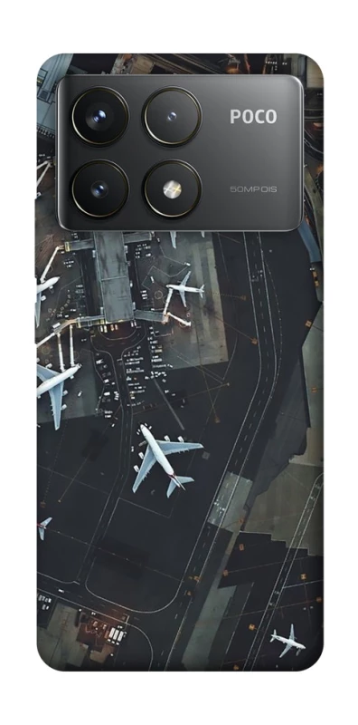 Чохол на Xiaomi Poco F6 Pro Airplane фото 1 з 1