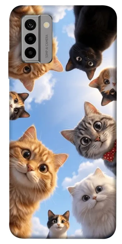 Чохол на Nokia G22 Cats фото 1 з 1
