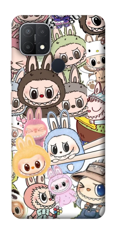 Чохол на Oppo A15s / A15 All Labubus фото 1 з 1