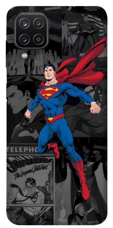 Чохол на Samsung Galaxy A12 superman comics фото 1 з 1