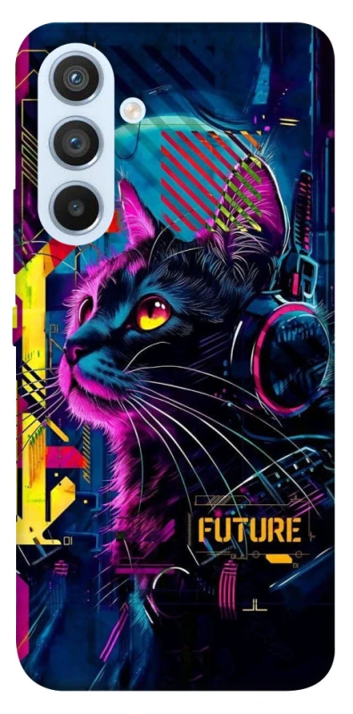 Чохол на Samsung Galaxy A54 5G Cyber Cat v2 фото 1 з 1