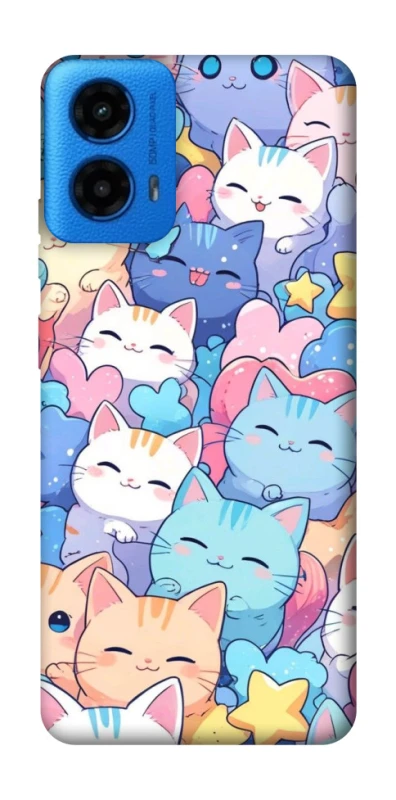 Чехол на Motorola Moto G45 Funny Kittens ver.3 фото 1 из 1