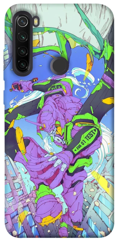 Чохол на Xiaomi Redmi Note 8T Євангеліон v2 фото 1 з 1