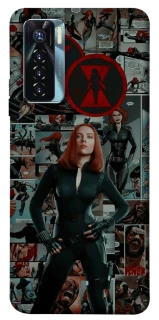 Чохол на TECNO Camon 17 Pro Black Widow фото 1 з 1
