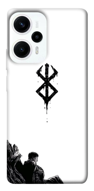 Чохол на Xiaomi Poco F5 / Note 12 Turbo berserk white фото 1 з 1