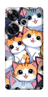 Чехол на Xiaomi Poco F6 Cute Cat v2 фото 1 из 1