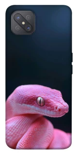 Чехол на Oppo A92s Розовая Змея фото 1 из 1