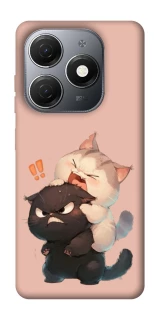 Чехол на TECNO Spark 20 Сat and cat фото 1 Чехол на TECNO Spark 20 Сat and cat фото 1 из 1