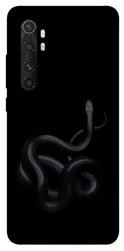 Чохол на Xiaomi Mi Note 10 Lite Black snake фото 1 з 1