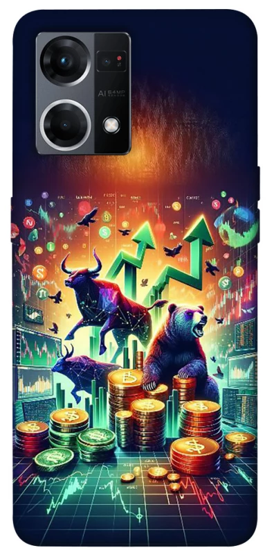 Чехол на Oppo Reno 7 4G Crypto market фото 1 из 1