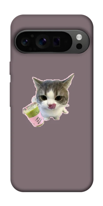 Чохол на Google Pixel 9 Pro cat matcha фото 1 з 1