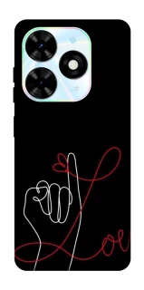 Чохол на TECNO Spark Go 2024 Pair romantic theme ver.9 фото 1 з 1