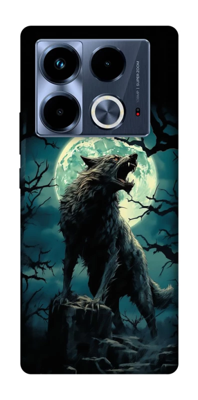 Чохол на Infinix Note 40 4G Вовк під місяцем фото 1 з 1