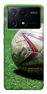 Чохол на Xiaomi Poco X6 М'яч на газоні фото 1 з 1
