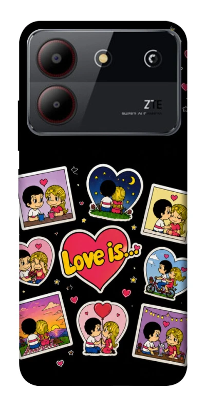 Чохол на ZTE Blade A54 4G Love is ver.2 фото 1 з 1