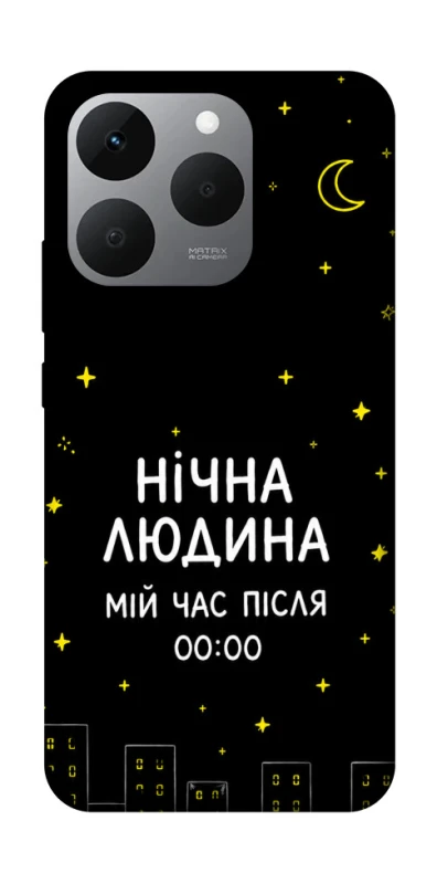 Чехол на Realme 15T Нічна людина фото 1 из 1