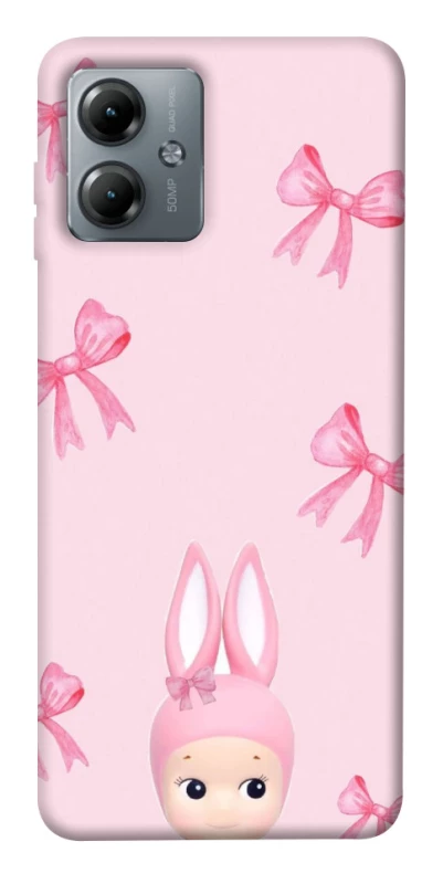 Чохол на Motorola Moto G14 Ribbon Bunny фото 1 з 1