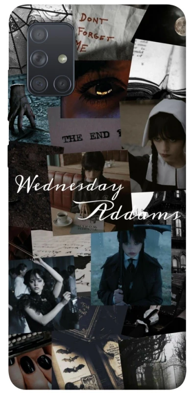 Чехол на Samsung Galaxy A71 Wednesday Collage ver.1 фото 1 из 1