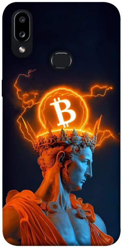 Чохол на Samsung Galaxy A10s Bitcoin God фото 1 з 1