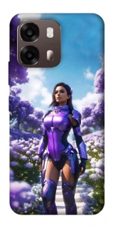 Чохол на Oppo A6 Cyber space girl ver.4 фото 1 з 2
