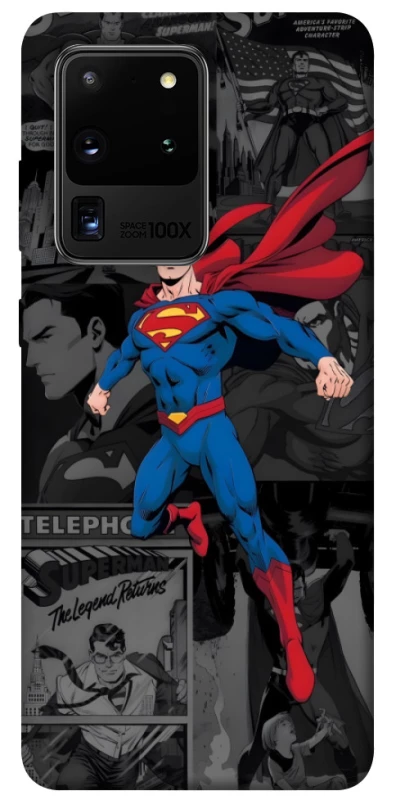 Чохол на Samsung Galaxy S20 Ultra superman comics фото 1 з 1