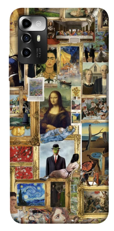 Чохол на ZTE Blade A72 Art collage ver.9 фото 1 з 1