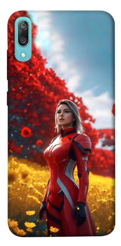 Чохол на Huawei Y6 Pro (2019) Cyber space girl ver.5 фото 1 з 1