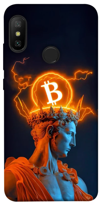 Чохол на Xiaomi Mi A2 Lite / Xiaomi Redmi 6 Pro Bitcoin God фото 1 з 1