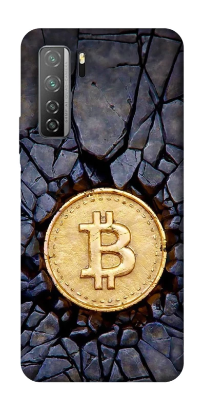 Чохол на Huawei Nova 7 SE Bitcoin cracks фото 1 з 1