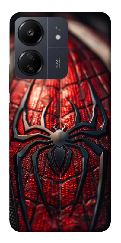 Чехол на Xiaomi Poco C65 Spiderman costume фото 1 из 1
