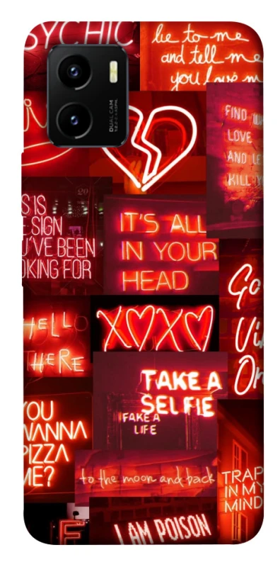 Чохол на Vivo Y15s Love collage ver.7 фото 1 з 1