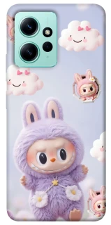 Чохол на Xiaomi Redmi Note 12 4G Labubu & clouds фото 1 з 1