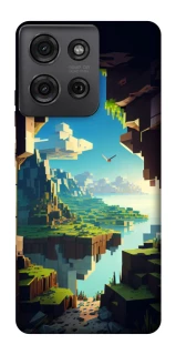 Чохол на Motorola Moto G75 Minecraft sunrise фото 1 з 1