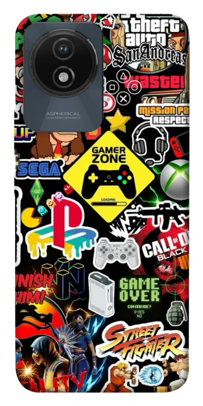 Чохол на Vivo Y02 Gamer Zone фото 1 з 1