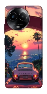 Чохол на Realme C67 4G Porsche at sunset фото 1 з 1