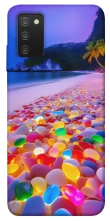 Чохол на Samsung Galaxy A03s Каміння світиться на березі фото 1 з 1