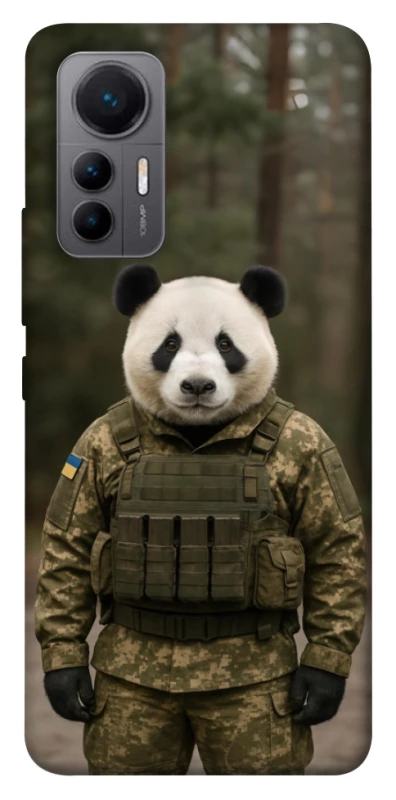 Чехол на Xiaomi 12 Lite Панда защитник фото 1 из 1