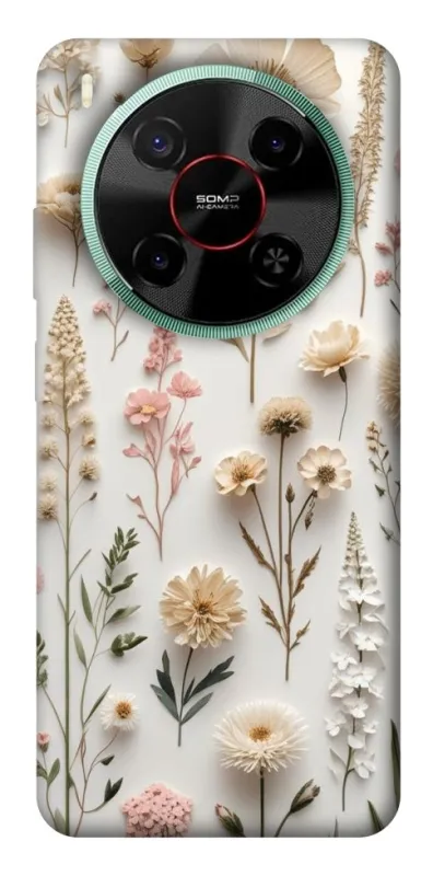 Чохол на ZTE Nubia V70 Max Floral design ver.1 фото 1 з 1