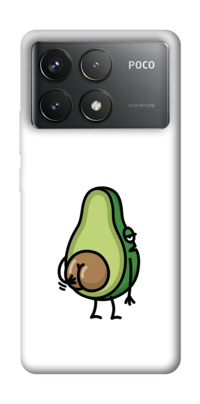 Чохол на Xiaomi Poco F6 Pro Авокадо із сюрпризом фото 1 з 1