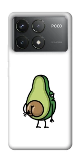 Чохол на Xiaomi Poco F6 Pro Авокадо із сюрпризом фото 1 з 1