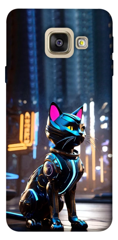Чохол на Samsung A520 Galaxy A5 (2017) Cyber cat фото 1 з 1
