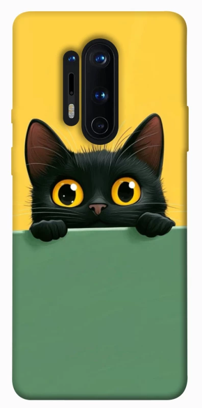 Чехол на OnePlus 8 Pro Black cat v2 фото 1 из 1