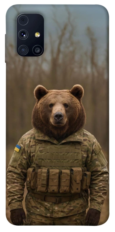 Чохол на Samsung Galaxy M31s Ведмідь захисник фото 1 з 1